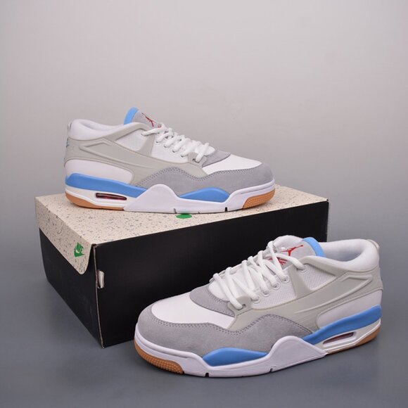 Jordan 4 RM Diffused White Neutral Grey - Picture 1 of 9